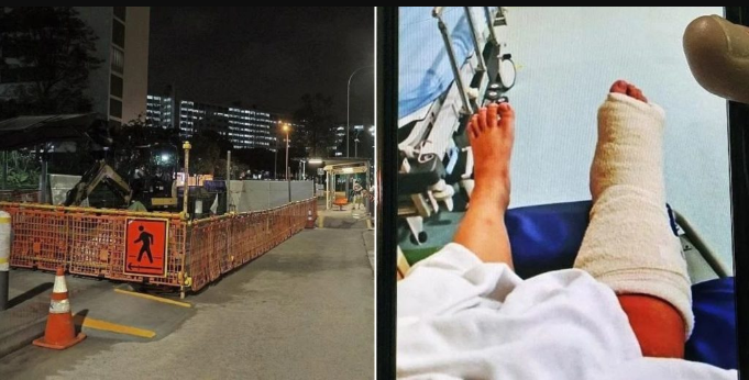 Father Seeks Compensation After Teen Suffers Broken Ankle Near Yishun Bus Stop