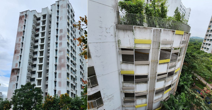Mouldy Walls, Cracked Ceilings: Yishun Resident Compares 5-Year-Old HDB Block to ‘Abandoned Estate’