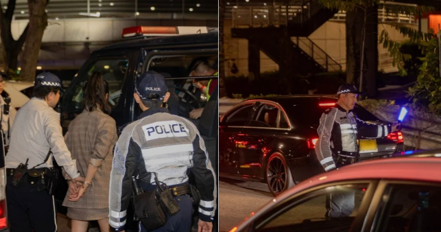 Two Women Arrested in Singapore for Evading Roadblock and Allegedly Switching Driver and Passenger Seats