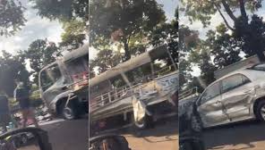 “Six Hospitalized After Seven-Vehicle Pileup on Pan Island Expressway  “