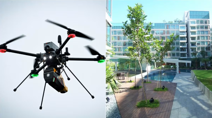 “Drone Crashes at Buona Vista Condo Due to Sensor Failure; Operator Suspended  “